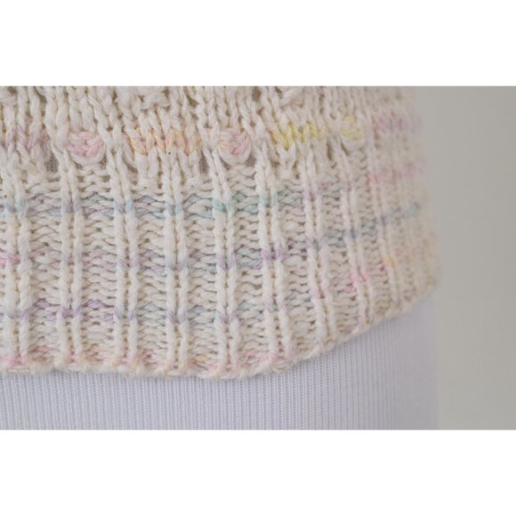 Vintage‎ '80s Knit Vest V-Neck - Picture 8 of 10